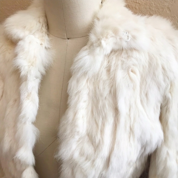 Bebe Rabbit Fur Coat - Picture 4 of 4